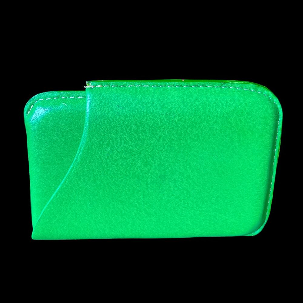 Winn International Leather Card Case Peach